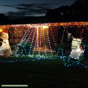 Christmas Light display at  Kuantan Drive, Aberfoyle Park