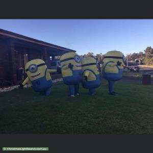 Christmas Light display at 191 Atkinson Street North, Collie