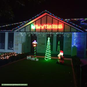 Christmas Light display at 10 Hank Street, Lockleys