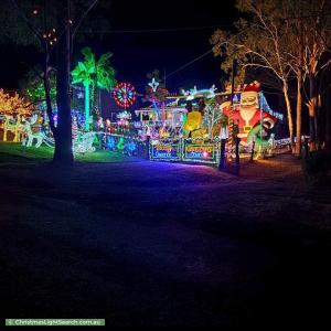 Christmas Light display at 48 Sheriff Street, Clarence Town