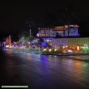 Christmas Light display at 52 Tanbark Circuit, Werrington Downs