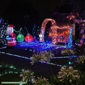 Christmas Light display at 50 Torresdale Drive, Boronia