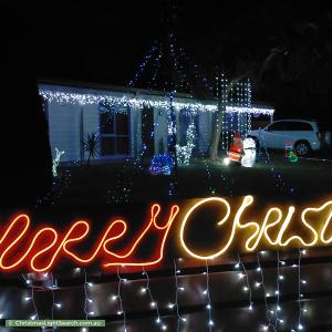 Christmas Light display at 498 Waterfall Gully Road, Rosebud