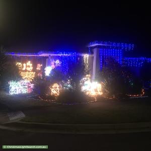Christmas Light display at 22 Appaloosa Grove, Clyde North