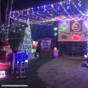Christmas Light display at 242 Stanley Road, Carina
