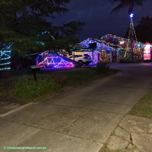 Christmas Light display at 461 Lake Albert Road, Lake Albert