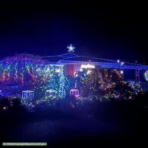 Christmas Light display at 21 Stockman Place, Walkley Heights