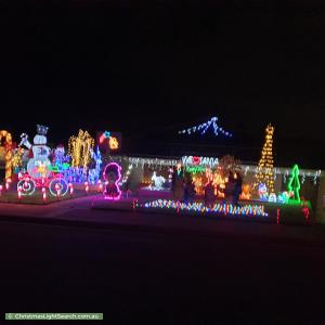 Christmas Light display at 4 Bechervaise Court, Greenwith