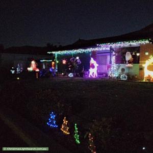 Christmas Light display at  Sunnybrook Court, Craigieburn