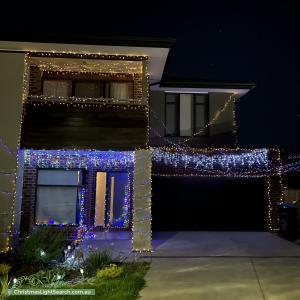 Christmas Light display at 43 Rivington Road, Point Cook