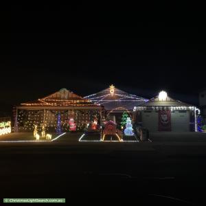 Christmas Light display at 114 Charlottes Vista, Ellenbrook