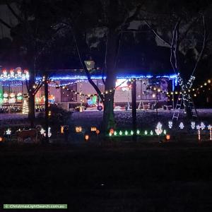 Christmas Light display at 258 Dawkins Road, Lewiston