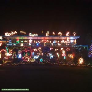 Christmas Light display at Boyd Close, Mooroolbark
