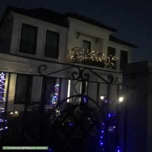Christmas Light display at 46 Mascoma Street, Strathmore