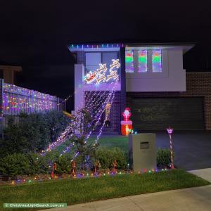 Christmas Light display at 37 Corallee Crescent, Marsden Park