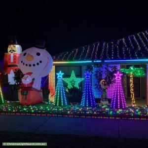 Christmas Light display at 1/15 Mirinae Circuit, Pimpama