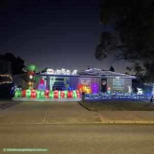 Christmas Light display at 91 Tijuana Road, Brookdale