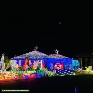 Christmas Light display at 136 Hornibrook Road, Dalyellup