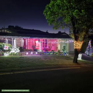 Christmas Light display at  Williamson Terrace, Greenwith