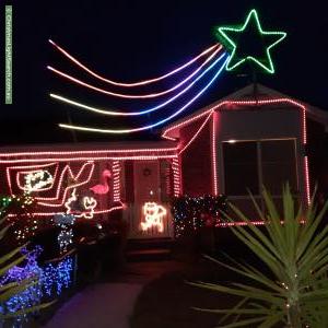 Christmas Light display at  Beela Place, Ngunnawal