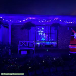 Christmas Light display at 14 Dom Street, McLaren Flat