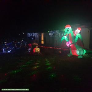 Christmas Light display at 7 Nash Street, Kapunda