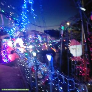 Christmas Light display at 3 Marnhull Street, Elizabeth Grove