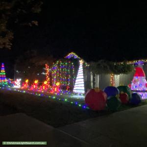Christmas Light display at 11 Summerhill Park Drive, Mooroolbark