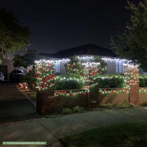 Christmas Light display at 2 Ashbrook Court, Oakleigh South