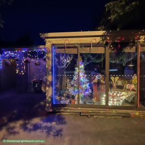 Christmas Light display at 2 Haig Street, Box Hill South