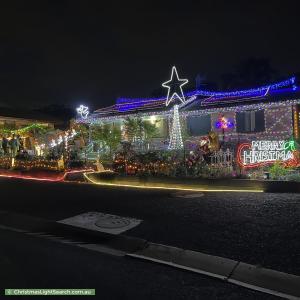 Christmas Light display at 8 McCullock Place, Kambah