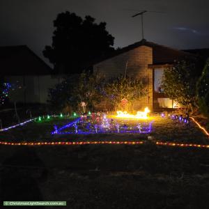 Christmas Light display at 32 Wilterna Crescent, Smithfield