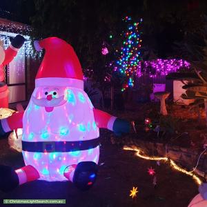 Christmas Light display at 25 Lennard Drive, Moana