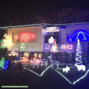 Christmas Light display at  Graham Avenue, Miranda