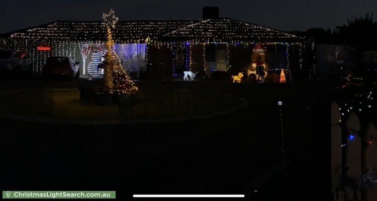 Christmas Light display at 980 Andrews Road, Munno Para West