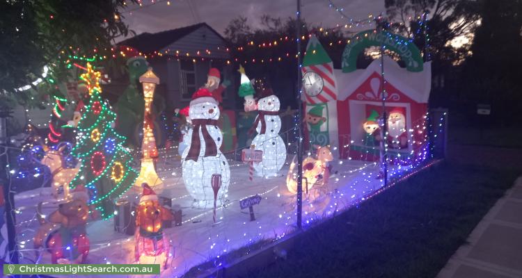 Christmas Light display at 4 Irelands Road, Blacktown