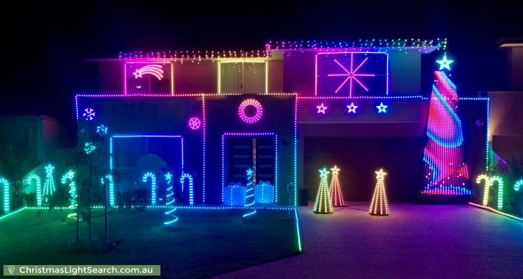 Christmas Light display at 3 D'Ercole Court, Gwelup