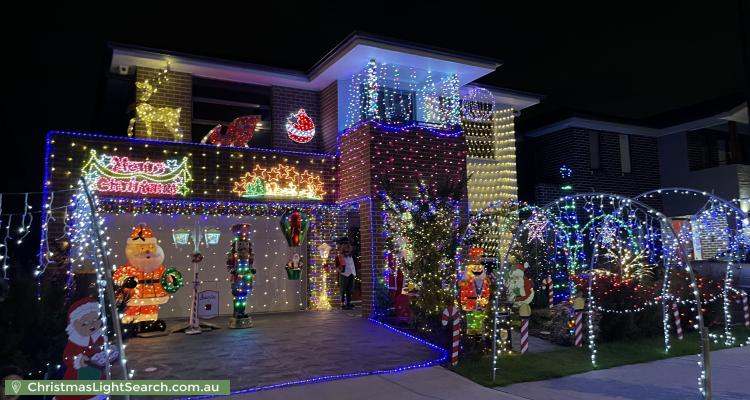 Christmas Light display at 26 Barrallier Drive, Marsden Park