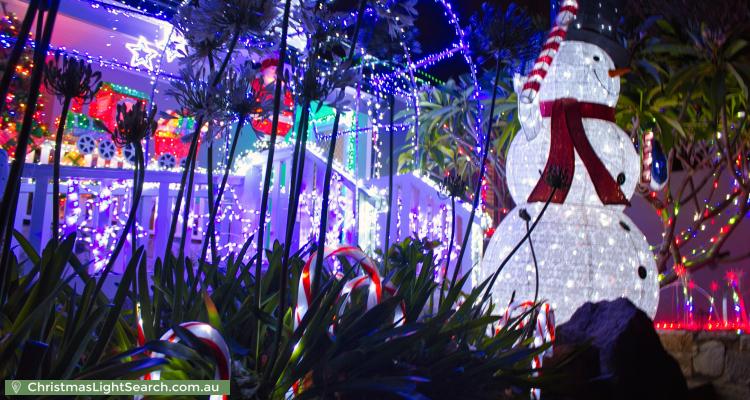 Christmas Light display at 17 Stephenson Street, Birrong