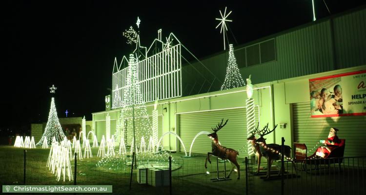 Christmas Light display at Old Melbourne Road, Chirnside Park