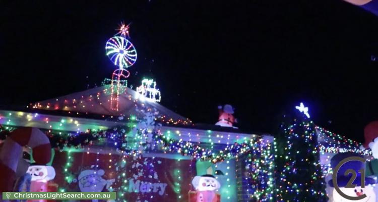 Christmas Light display at 86 Bethany Road, Hoppers Crossing