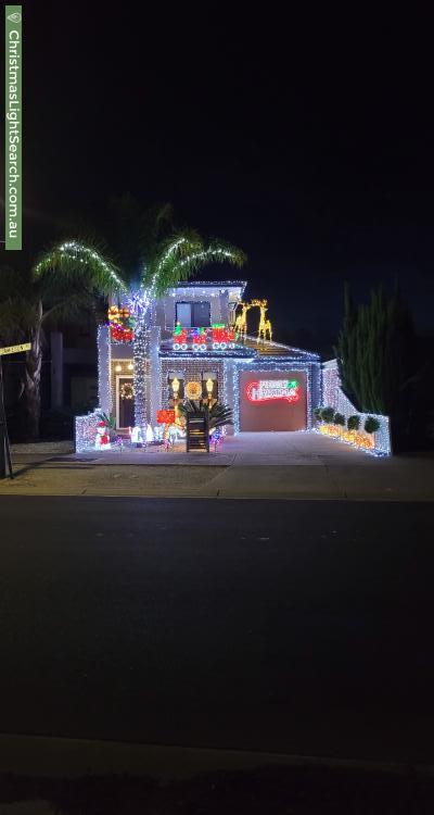Christmas Light display at 95 Jamieson Way, Point Cook