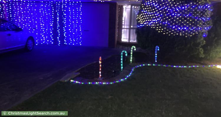 Christmas Light display at 19 Mirabella Close, Werribee