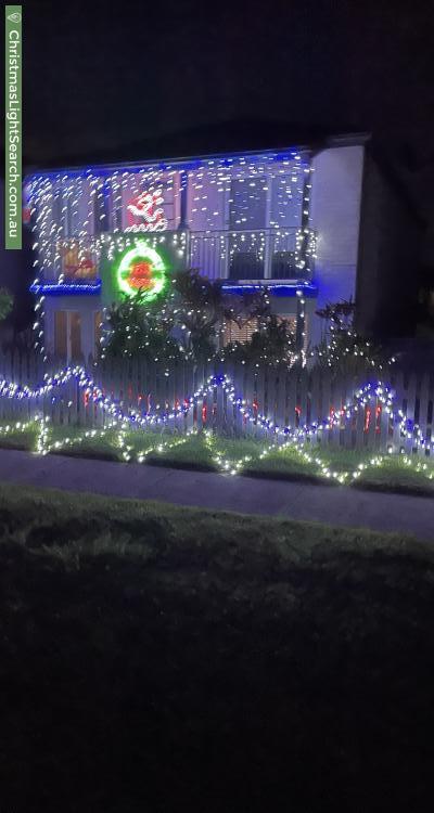 Christmas Light display at 49 Spring Hill Circle, Currans Hill