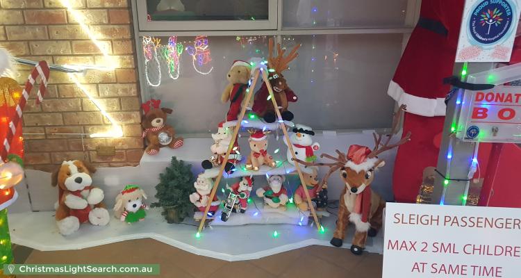 Christmas Light display at 11 Rawdon Court, Boronia
