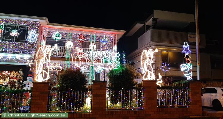 Christmas Light display at 113 Fowler Road, Merrylands West