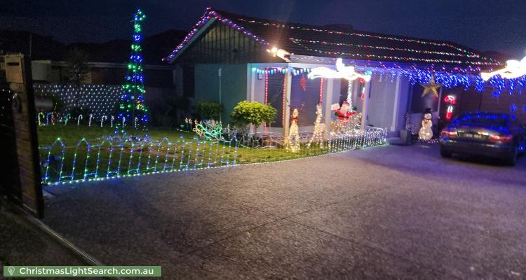 Christmas Light display at 60 Brady Road, Dandenong North